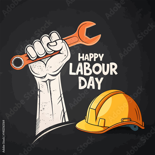Internation Labor Day Social Media Post Design