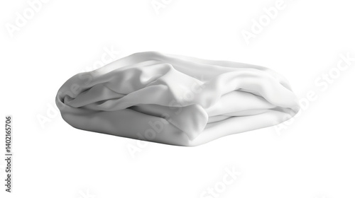 Folded T-Shirt Flatlay