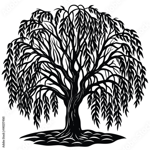 willow silhouette