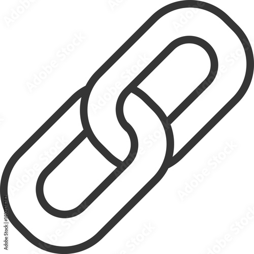 Link Building Vector Icon Stock Illustration