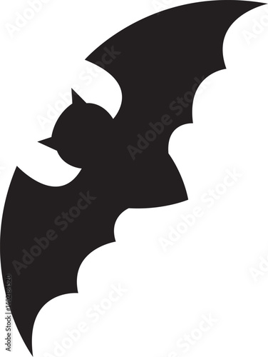 silhouette of a bat