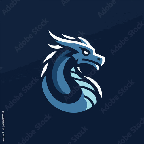 Wallpaper Mural dragon logo vector Torontodigital.ca