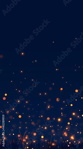 Night Lights Sparkle Meadow