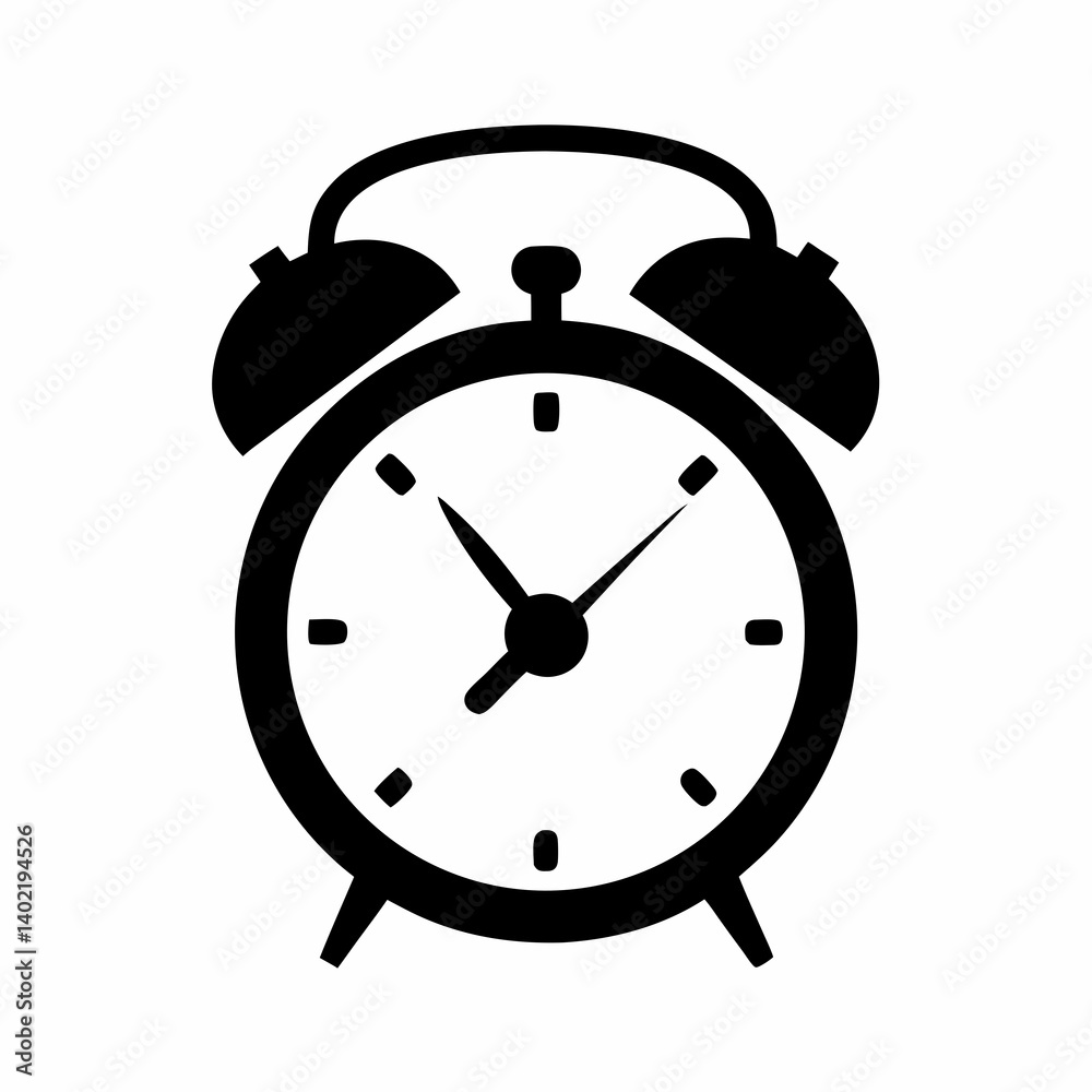 Alarm Clock Icon Vector Design. Alarm Clock Icon Vector Design.