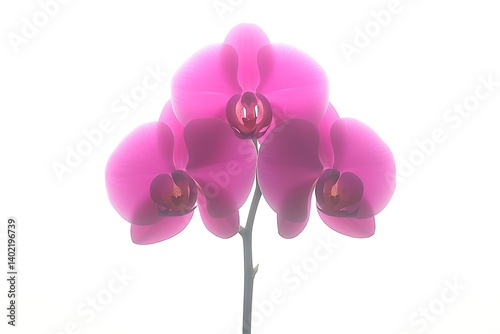 Pink Orchids, Close-Up, Studio