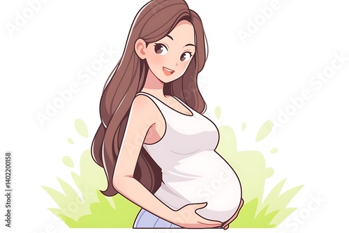 Pregnant Woman Portrait