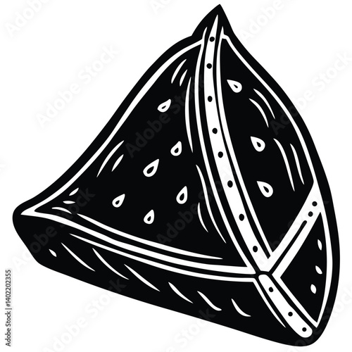 samosa silhouette