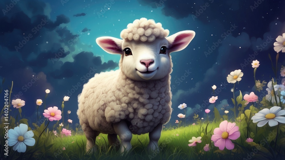 Eid al-Adha Celebration: A Joyful and Colorful Festival Background Eid al-Adha Celebration: A Joyful and Colorful Festival Background