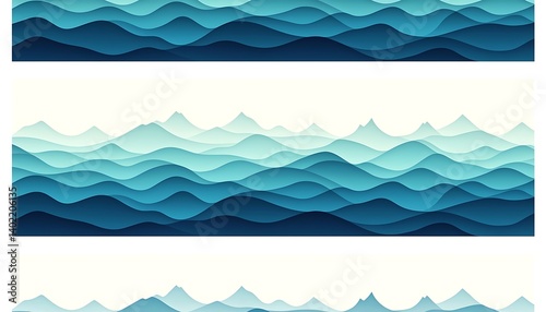 Mountain Range Illustrations