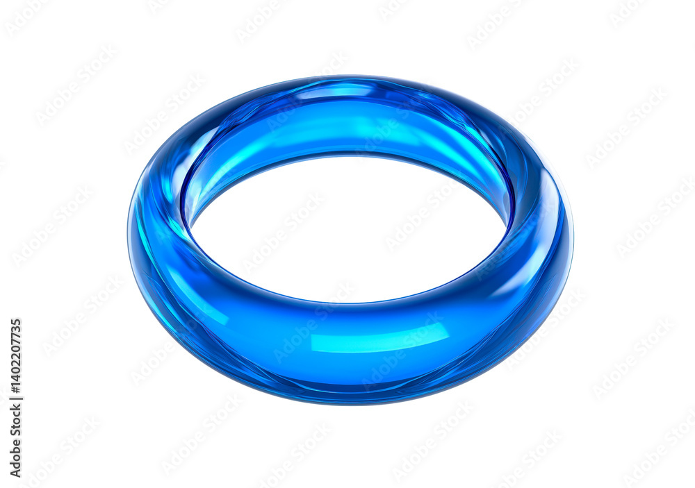 Vibrant blue ring PNG Vibrant blue ring PNG