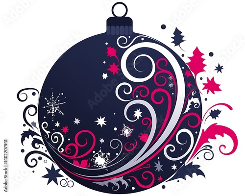 Ornate Christmas Ornament Design