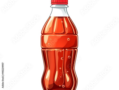 Soda Bottle Illustration
