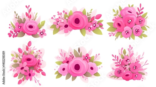 Pink Floral Arrangements