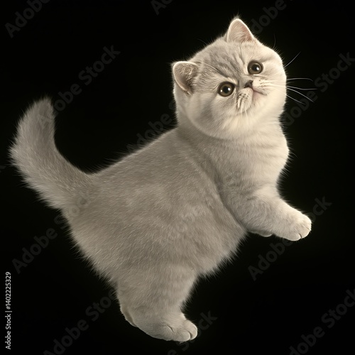Ragdoll Kitten Pose Studio