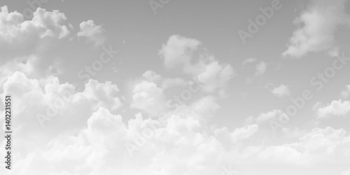 Cloudy sky with heavy clouds in a bad weather. 