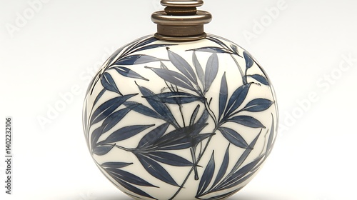 Round Porcelain Perfume Bottle