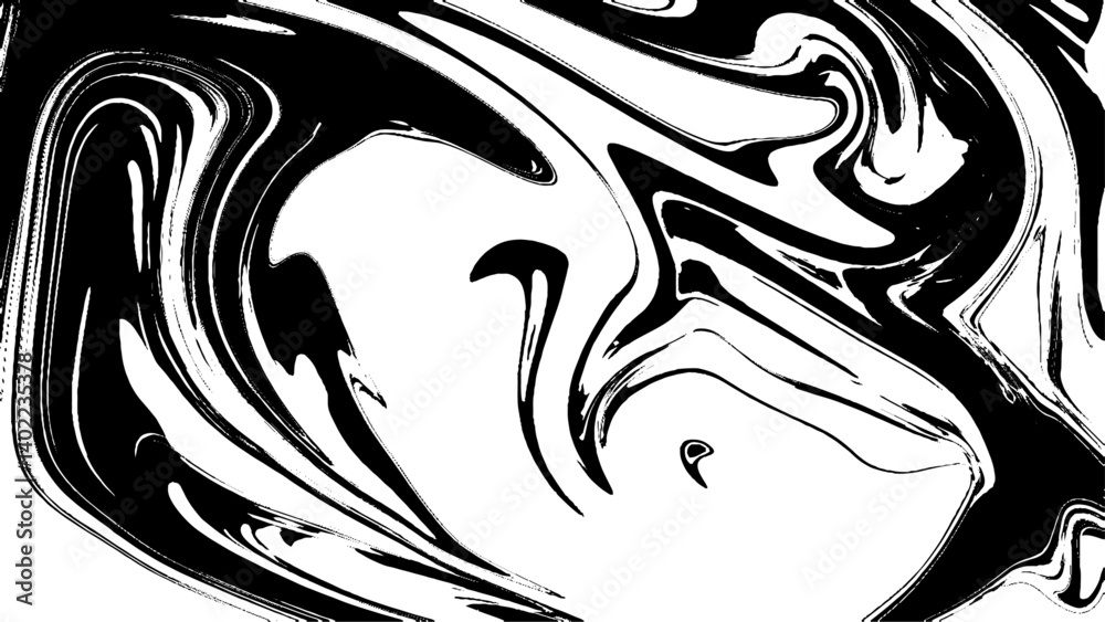 Obraz premium Liquid background. Ebru marbling, traditional Turkish painting art