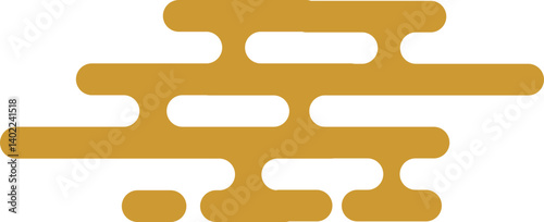 Chinese Golden Cloud Icon