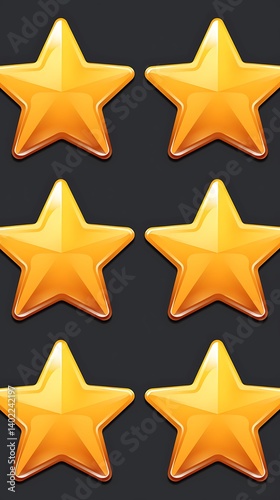 Stars on Dark Background