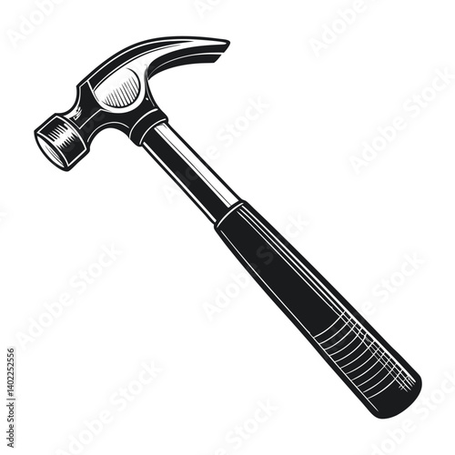 hammer isolated on white