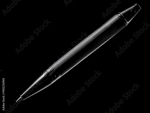 Obraz na płótnie Sleek black pen w salonie