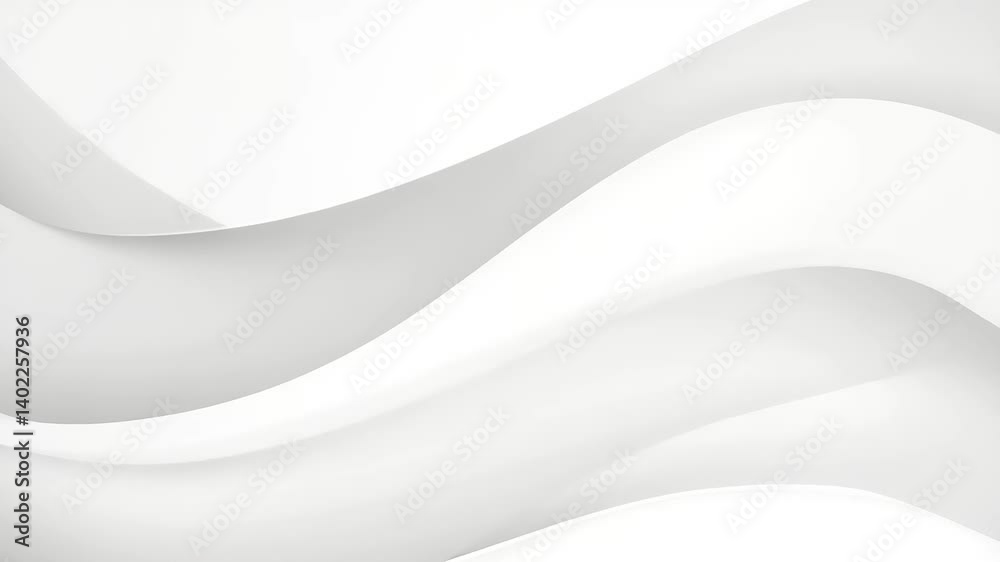 Abstract wavy lines in light gray and white. Fluid, smooth, elegant curves create a sophisticated backdrop. A minimalist design Abstract wavy lines in light gray and white. Fluid, smooth, elegant curves create a sophisticated backdrop. A minimalist design
