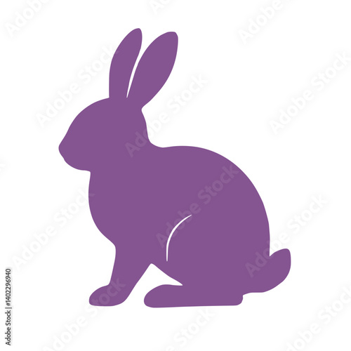 vector illustration of a rabbit