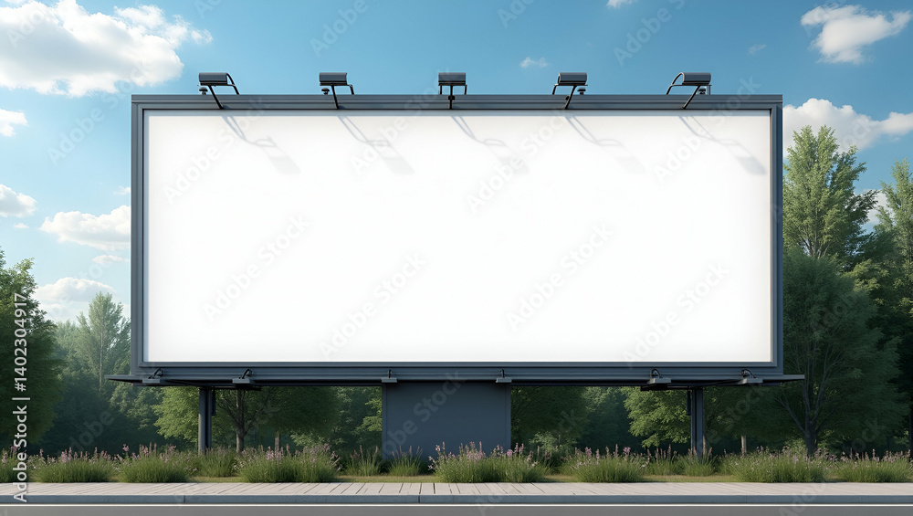 Dynamic Billboard Mockup Presentation: Bold Design Elements & Expansive Digital Canvas for Outdoor Marketing | Photo Stock Concept with Optimized Left-Side Space for Brand Visibility Dynamic Billboard Mockup Presentation: Bold Design Elements & Expansive Digital Canvas for Outdoor Marketing | Photo Stock Concept with Optimized Left-Side Space for Brand Visibility
