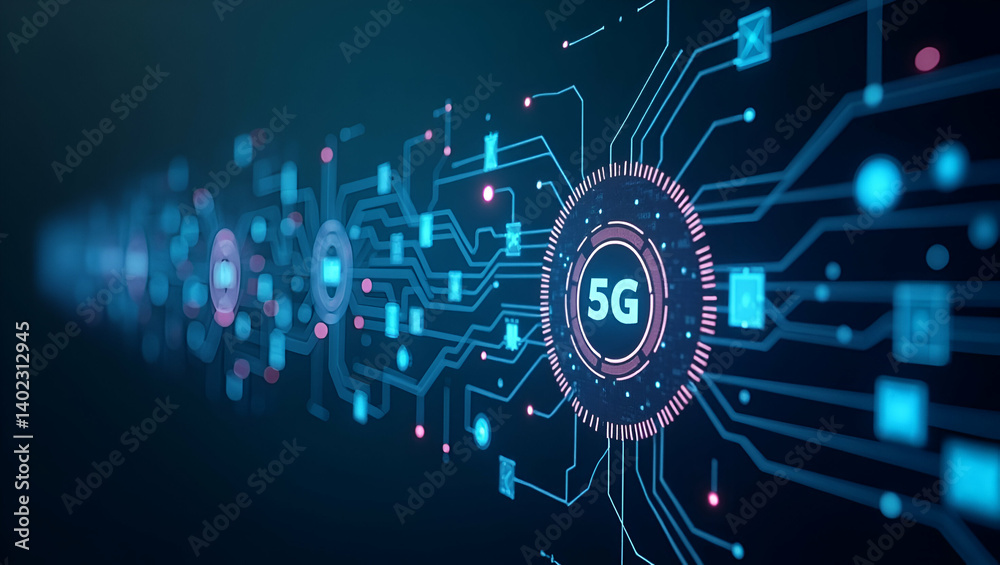 Comprehensive 5G Solutions: Modern Technology Frameworks & Integrated Digital Systems for Innovative Enterprise Networks - Photo Stock Concept Comprehensive 5G Solutions: Modern Technology Frameworks & Integrated Digital Systems for Innovative Enterprise Networks - Photo Stock Concept