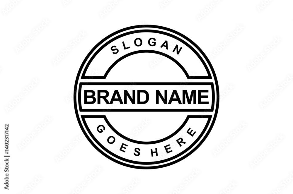 Fototapeta premium Elegant Vintage Retro Badge Label Emblem Logo design inspiration