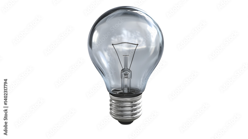 A glowing lightbulb, ideal for design projects related to ideas, creativity, innovation, and energy.
A glowing lightbulb, ideal for design projects related to ideas, creativity, innovation, and energy.