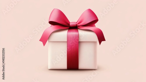 A black gift box with a golden ribbon.