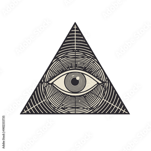 The All-Seeing Eye within a Triangle