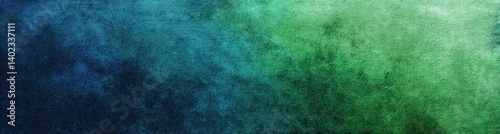 Abstract green blue gradient with grainy texture and dark tones, modern minimalist background for website headers and digital branding material concepts.
