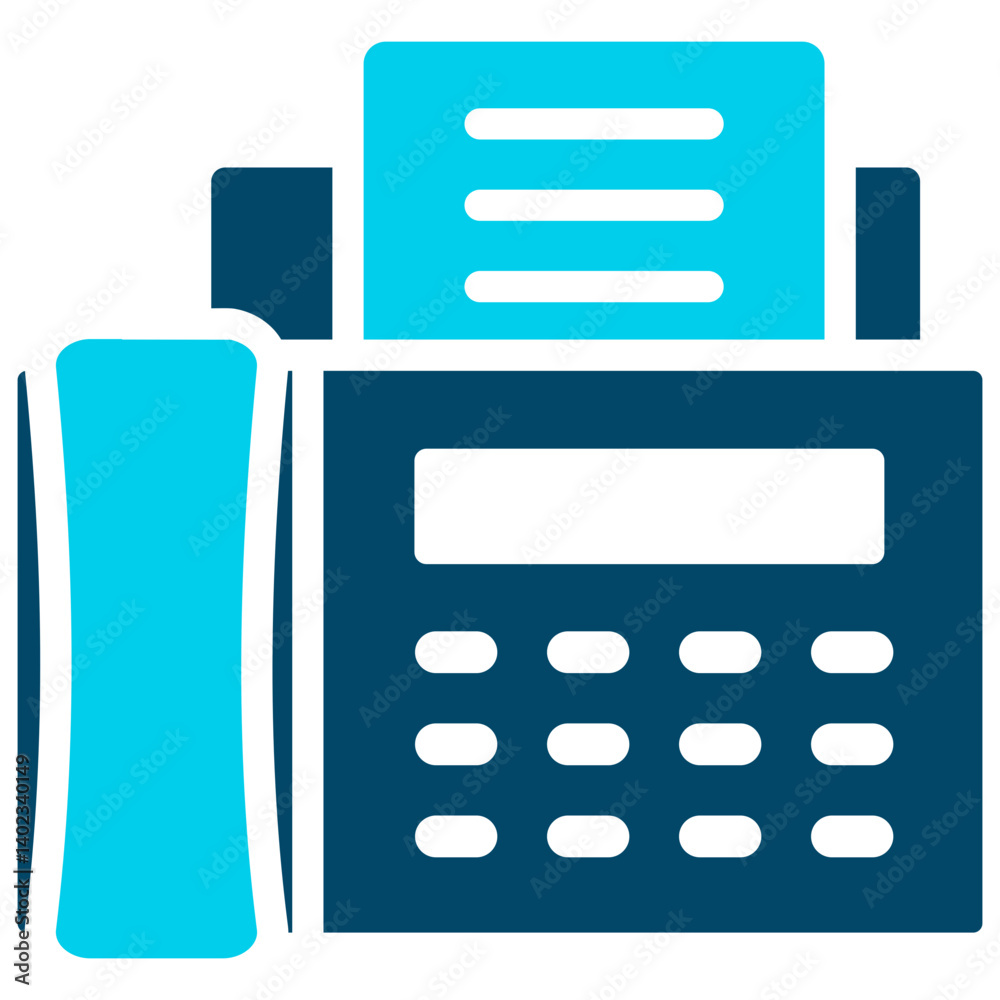 Fax Machine Icon Fax Machine Icon