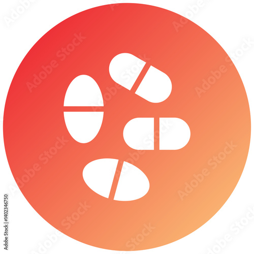 Vector Design Pills Icon Style