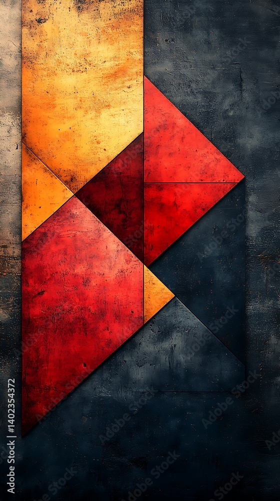 Abstract Geometric Phone Wallpaper Red & Orange Triangles on Dark Blue & Gray Textured Background | Vertical HD Aesthetic
Abstract Geometric Phone Wallpaper Red & Orange Triangles on Dark Blue & Gray Textured Background | Vertical HD Aesthetic
