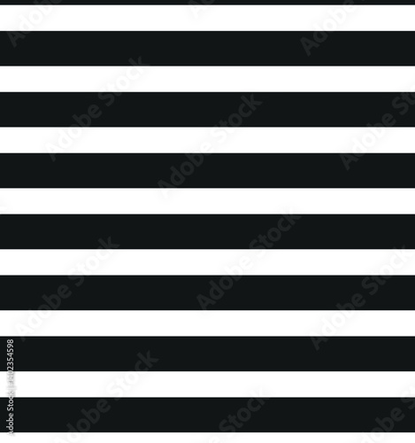 Black and white stripes seamless pattern. Vector background. Black horizontal stripes and lines. Black and white stripes seamless pattern. Vector background