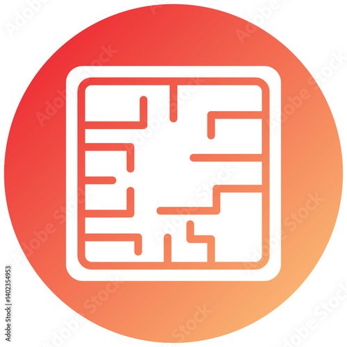 Evacuation Plan Icon Style