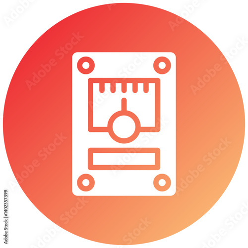 Voltmeter Icon Style