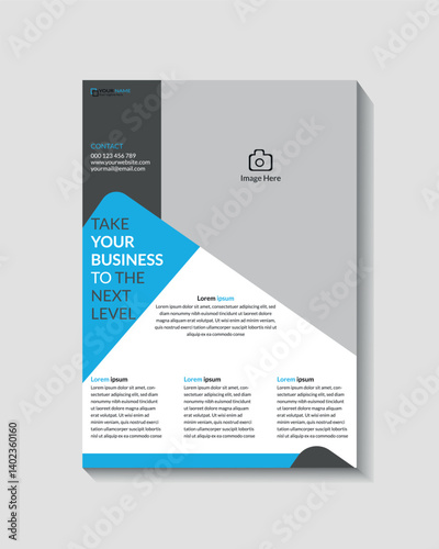 Corporate Business Flyer Template Design