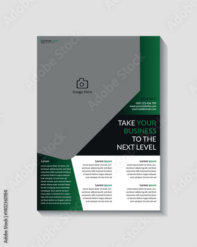 Corporate Business Flyer Template Design