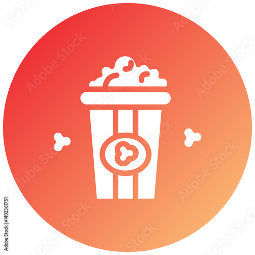 Popcorn Icon Style