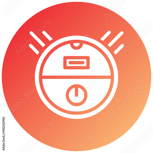 Robot Vaccum Icon Style