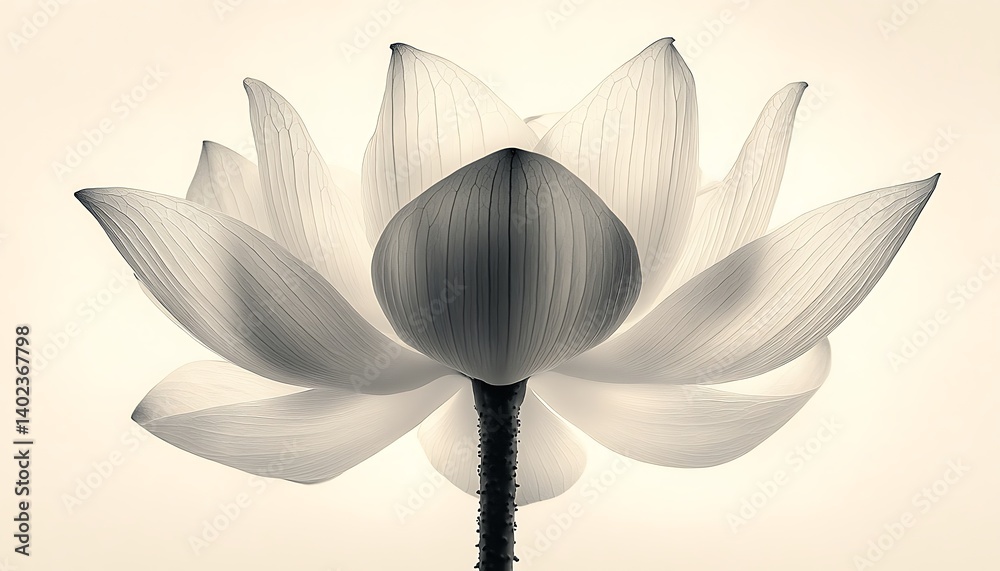Lotus Flower Closeup
