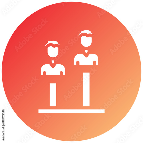 Election Polling Icon Style