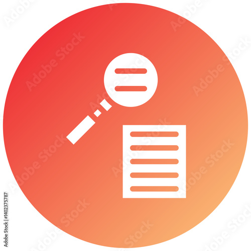 Investigation Icon Style