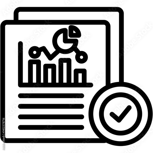 Inferential Statistics Icon