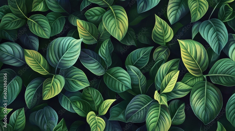 custom made wallpaper toronto digitalGreen plant and leafs pattern. Pencil, hand drawn natural illustration. Simple organic plants design. Botany vintage graphic art. 4k wallpaper, background. Simple, minimal, clean design. illustration