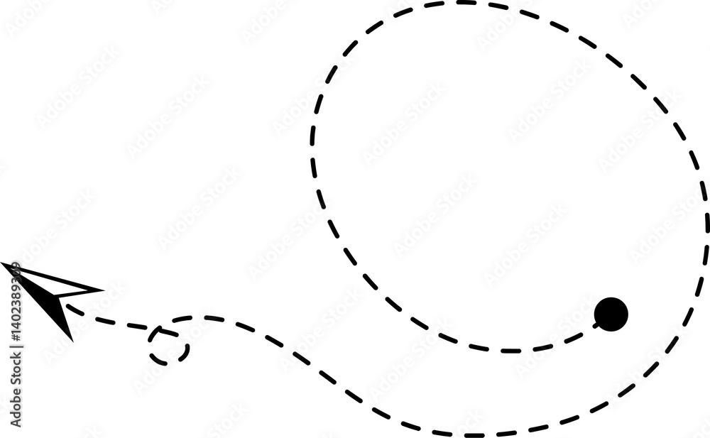 Arrow dashed line Arrow dashed line
